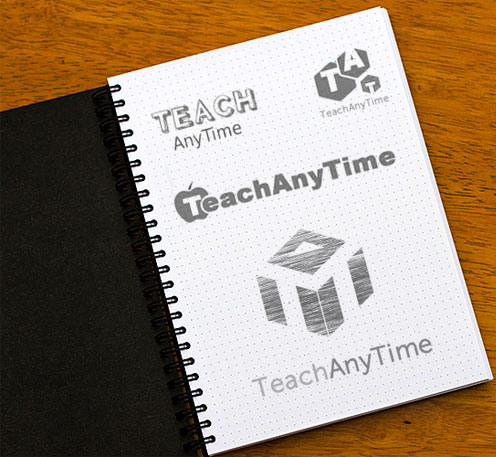TeachAnyTime logo options