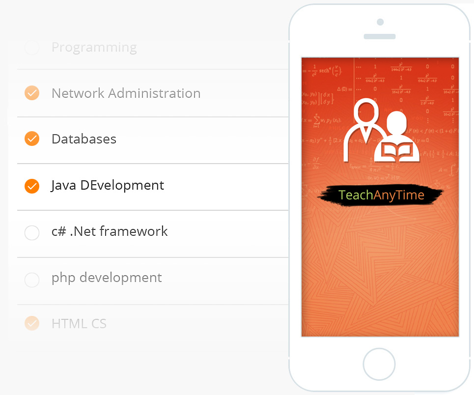 TeachAnyTime mobile final screenshot