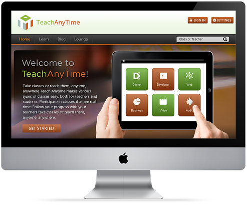 TeachAnyTime Screen